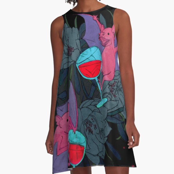 party bats A-Line Dress