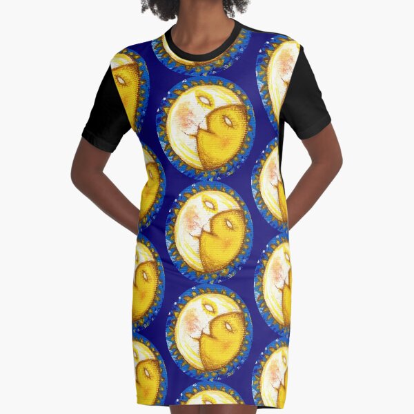 Sol magico Vestido camiseta