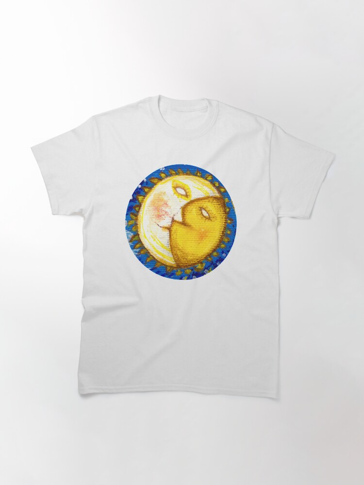 Thumbnail 2 of 7, Classic T-Shirt, Magic sun designed and sold by Arema Arega.