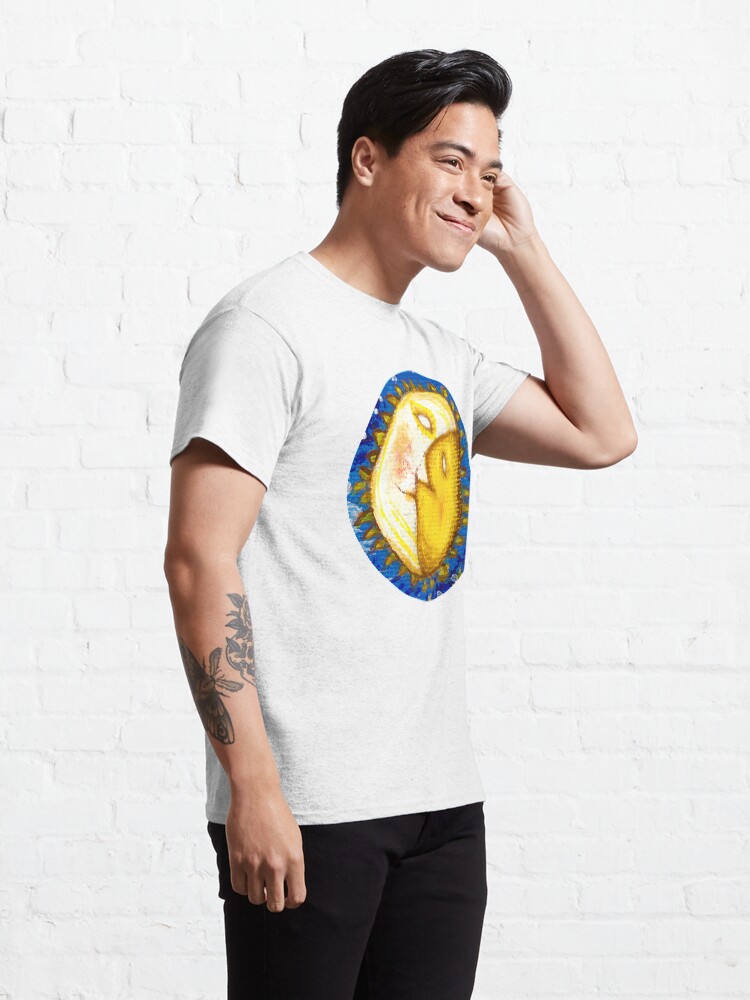 Thumbnail 5 of 7, Classic T-Shirt, Magic sun designed and sold by Arema Arega.