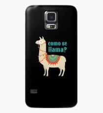 Funda/vinilo para Samsung Galaxy Como Se Llama Regalo Funny Llama Lover Animal