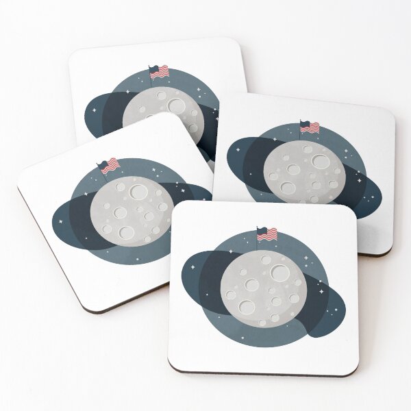 Item preview, We Conquered the Moon: Apollo 50th Anniversary designed and sold by CosmoQuestX.