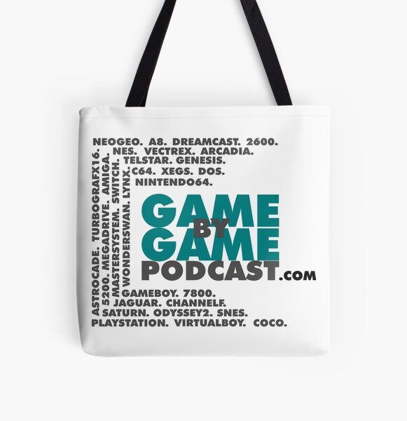 Game by Game Podcast All Over Print Tote Bag