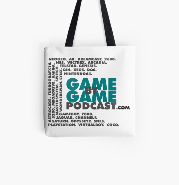 Game by Game Podcast All Over Print Tote Bag