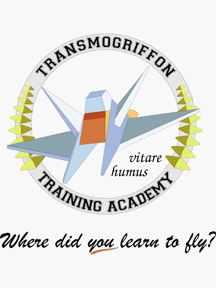 Thumbnail 3 of 3, Sticker, Transmogriffon Training Academy Challenge designed and sold by Shinto314.