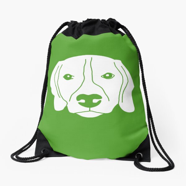 Dog Version 2 Drawstring Bag