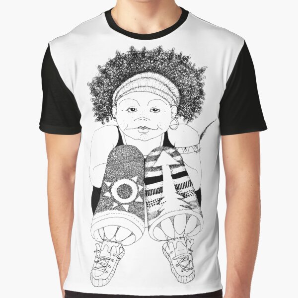 Hip Hop Muse Camiseta gráfica