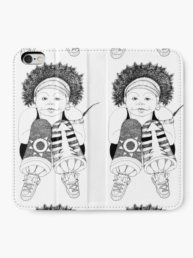 Alternate view of Hip Hop Muse iPhone Wallet