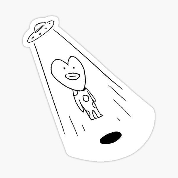 beam him up boy Sticker