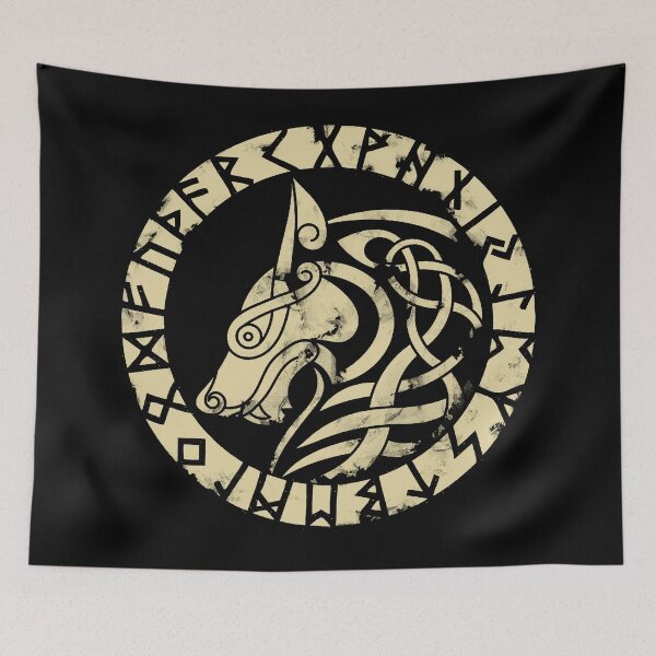 Item preview, Viking wolf designed and sold by Dan Dee.