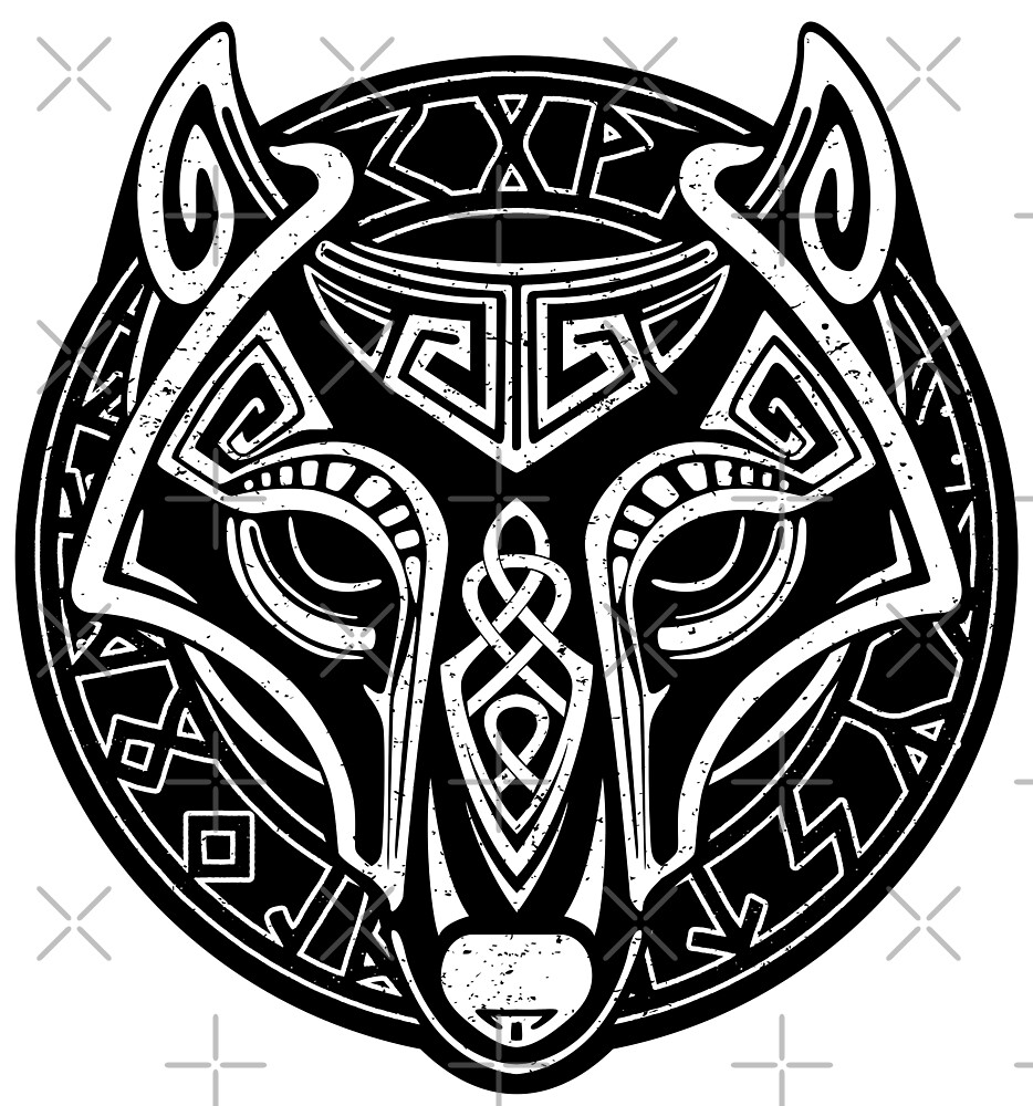 Fenrir Norse Wolf Viking Logo Jpeg Vector Ubicacionde - vrogue.co