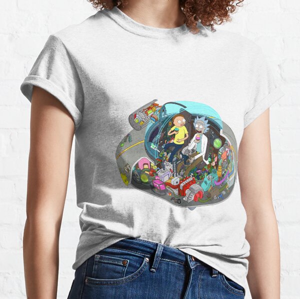 Rick and Morty spaceship Classic T-Shirt