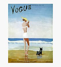 VOGUE : Vintage 1937 Magazine Advertising Print Photographic Print