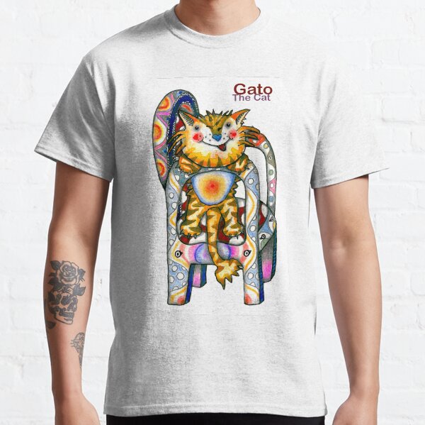Gato el gato Camiseta clásica