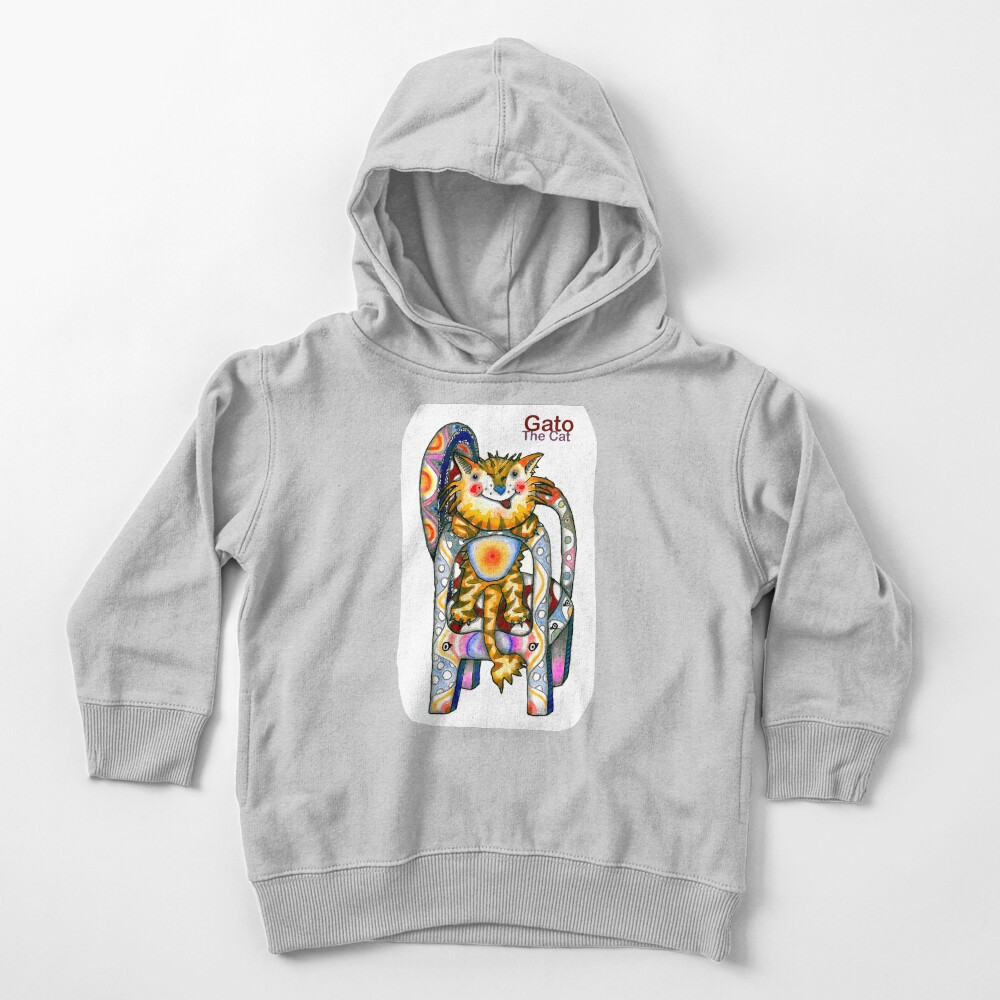Gato The Cat Toddler Pullover Hoodie