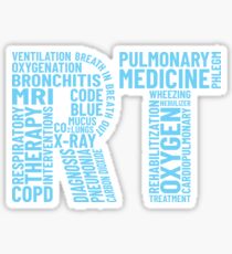 Respiratory Therapist Gift Therapy Pulmonary Practitioner Sticker