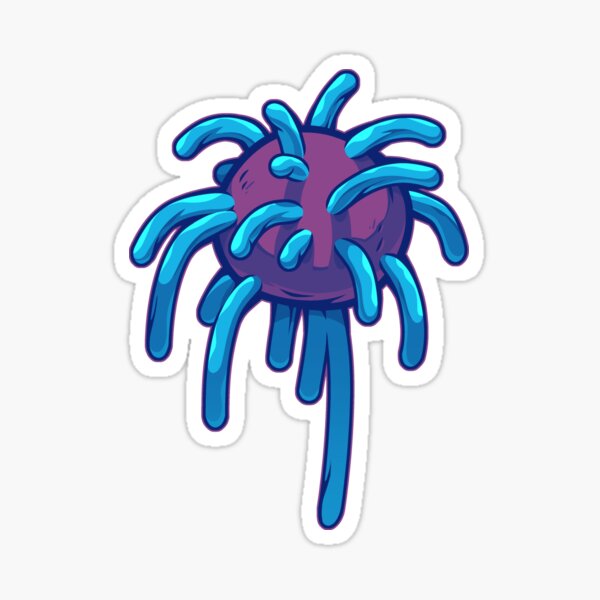 Scraggly 1 Sticker