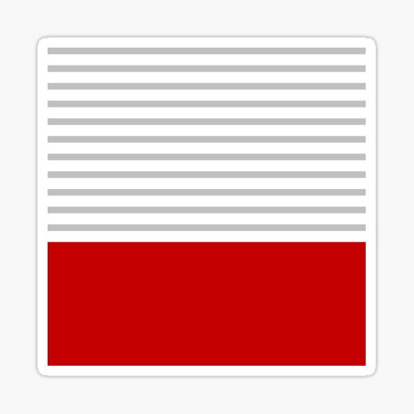 Artikel-Vorschau von Silbergraue Streifen über Kirschrot, designt und verkauft von rewstudio.