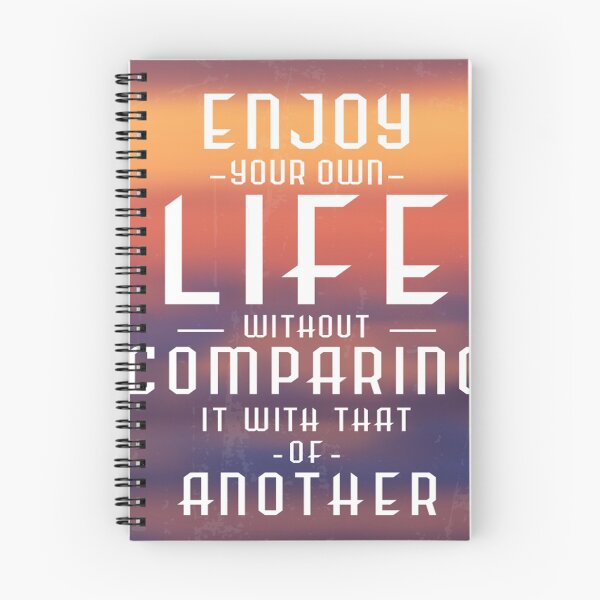 Item preview, Enjoy Your Life Without Comparing It With Others designed and sold by leen12 Art Designs Prints.