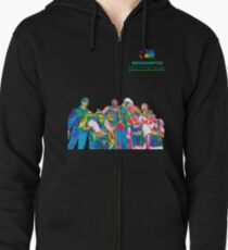 Brockhampton Iridescence Zipped Hoodie