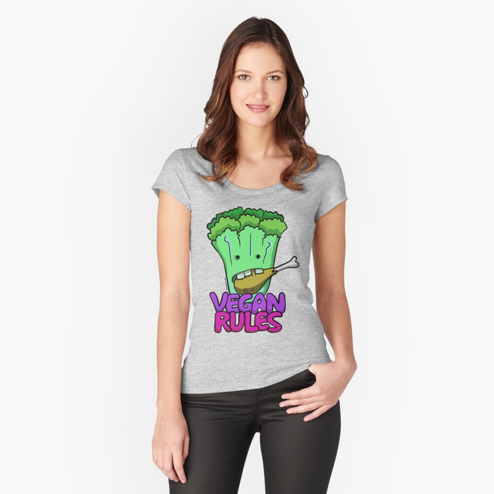 Item preview, Fitted Scoop T-Shirt designed and sold by raysan.