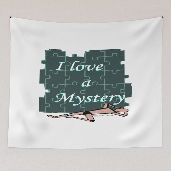 Item preview, I Love a Mystery Puzzle designed and sold by KayeDreamsART.