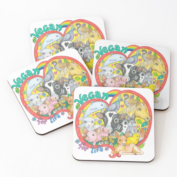 Item preview, Vegan For Life designed and sold by Lynda Bell.