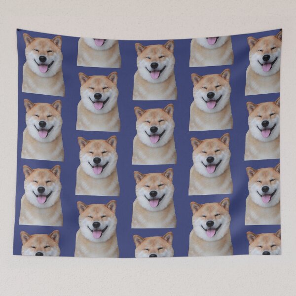 Item preview, Shiba Inu Dog Smiling 2 designed and sold by xesed.