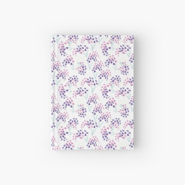 Pink and bluebells #2 Hardcover Journal