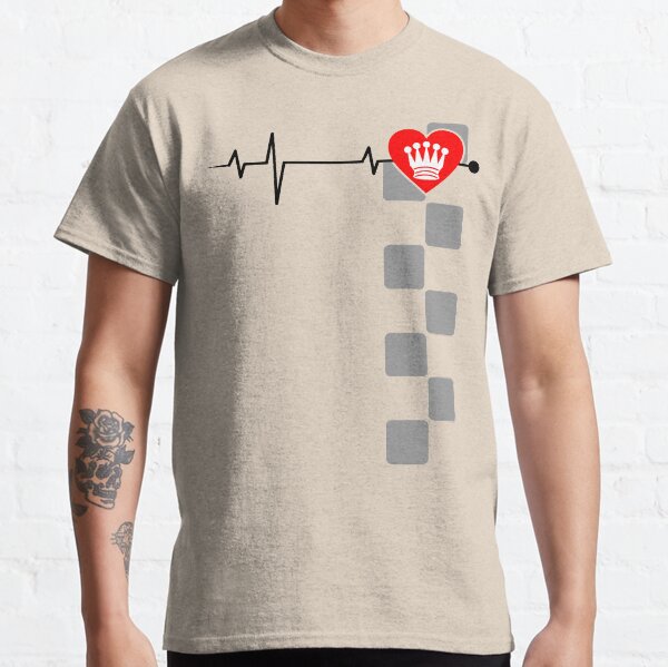 Heart with Chess Queen - II Classic T-Shirt