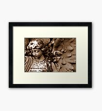 What will survive of us is love Framed Print