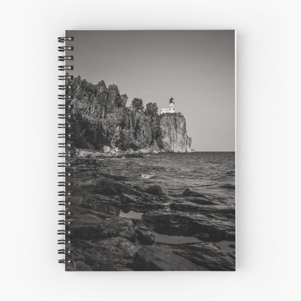 Item preview, Split Rock Lighthouse #2 -- Black and White designed and sold by Rachael Martin.