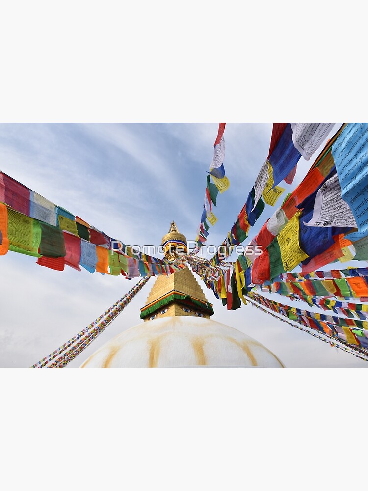 Banderas de oración tibetanas | Póster