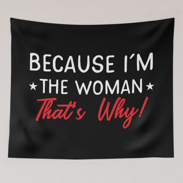 Item preview, Because I'm a WOMAN thats shy designed and sold by jazzydevil.