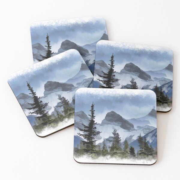 Item preview, Mystic Three Sisters Mountains - Canadian Rockies  designed and sold by NaturePrints.