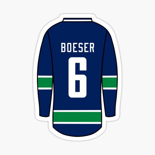 Brock Boeser Jersey Sticker