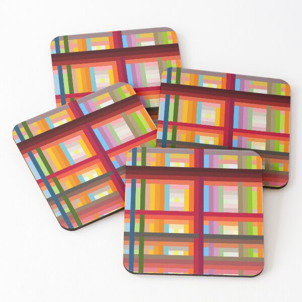 Item preview, Nereid - Classic Abstract Colorful Art Colors Pattern designed and sold by Retro-Rocket.