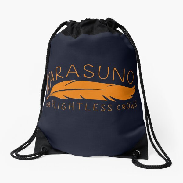 Karasuno - The Flightless Crows Drawstring Bag