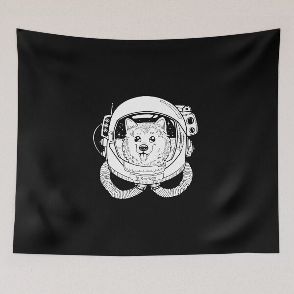 Item preview, Cute Corgi Space Dog  designed and sold by SuperrSunday.