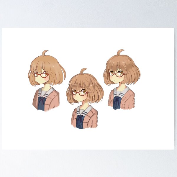 V6078 Mirai Kuriyama Kyoukai no Kanata Cute Anime Decor WALL POSTER PRINT