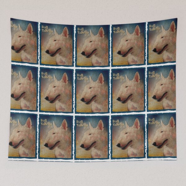 Item preview, "White Bull Terrier" designed and sold by BulliesRule.