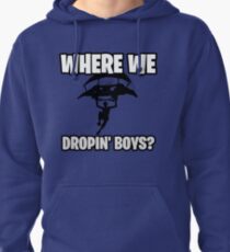 Sudadera con capucha Donde dejamos caer
