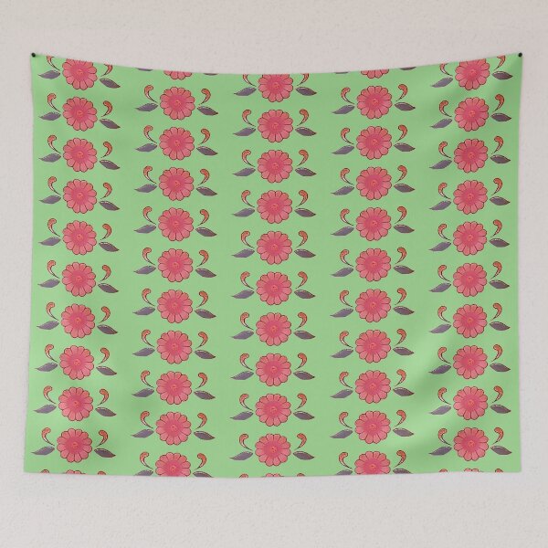 Item preview, Simple Flower Framed By Leaves designed and sold by VictorIos.