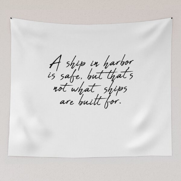 Item preview, John A. Shedd Inspirational Quote designed and sold by aperte.