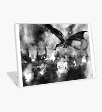Inktober Day 19: Scorched Laptop Skin