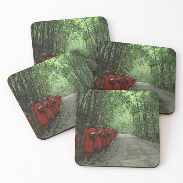Item preview, Buddhist Monks Walking a Road designed and sold by PromoteProgress.