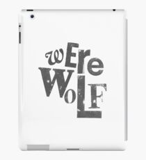 Werewolf iPad Case/Skin
