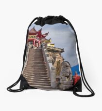 Buddhist Sacred Site Drawstring Bag