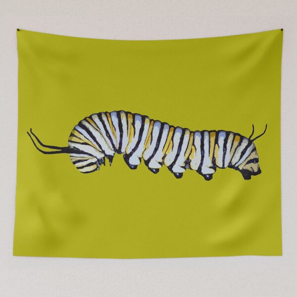 Item preview, Monarch Butterfly Caterpillar designed and sold by WanderingMogwai.