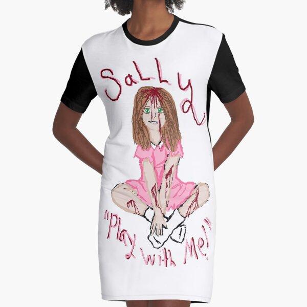 SALLY (CREEPYPASTA) Throw Pillow for Sale by Skayda